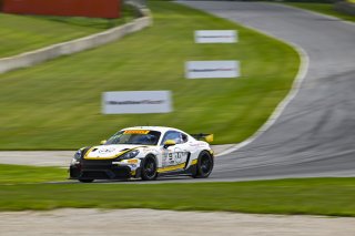 #9 Porsche 718 Cayman GT4 RS Clubsport of Dan Sibille and Loek Hartog, ACI Motorsports, GT4 America, Pro-Am, SRO America, Road America, Elkhart Lake, WI, Aug 15 - 17, 2025
 | Fred Hardy Jr. | www.FredHardyPhoto.com &copy;2025 