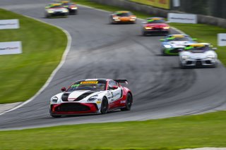 #4 Aston Martin Vantage AMR GT4 EVO of Braydon Arthur and Mike David Ortmann, JMF Motorsports, GT4 America, Silver, SRO America, Road America, Elkhart Lake, WI, Aug 15 - 17, 2025
 | Fred Hardy Jr. | www.FredHardyPhoto.com ©2025 