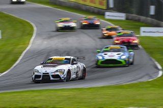 #71 Toyota Gazoo Racing GR Supra GT4 EVO2 of Nicolai Elghanayan and Mads Siljehaug, Marco Polo Motorsports, GT4 America, Silver, SRO America, Road America, Elkhart Lake, WI, Aug 15 - 17, 2025
 | Fred Hardy Jr. | www.FredHardyPhoto.com &copy;2025 