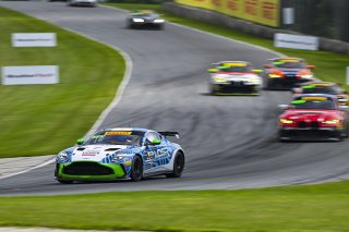 #39 Aston Martin Vantage AMR GT4 of Max Hewitt and Luca Mars, van der Steur Racing, GT4 America, Silver, SRO America, Road America, Elkhart Lake, WI, Aug 15 - 17, 2025
 | Fred Hardy Jr. | www.FredHardyPhoto.com ©2025 