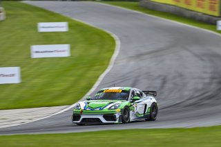 #7 Porsche 718 Cayman GT4 RS Clubsport of Curt Swearingin and Riley Dickinson, ACI Motorsports, GT4 America, Pro-Am, SRO America, Road America, Elkhart Lake, WI, Aug 15 - 17, 2025
 | Fred Hardy Jr. | www.FredHardyPhoto.com &copy;2025 