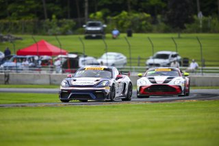 #77 Porsche 718 Cayman GT4 RS Clubsport of Danny Dyszelski and Alex Ellis, VPX Motorsport, GT4 America, Silver, SRO America, Road America, Elkhart Lake, WI, Aug 15 - 17, 2025
 | Fred Hardy Jr. | www.FredHardyPhoto.com ©2025 