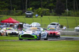 #39 Aston Martin Vantage AMR GT4 of Max Hewitt and Luca Mars, van der Steur Racing, GT4 America, Silver, SRO America, Road America, Elkhart Lake, WI, Aug 15 - 17, 2025
 | Fred Hardy Jr. | www.FredHardyPhoto.com ©2025 