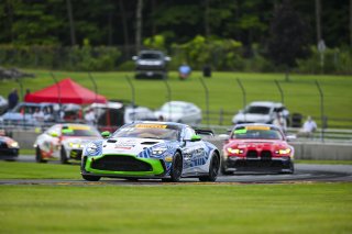 #39 Aston Martin Vantage AMR GT4 of Max Hewitt and Luca Mars, van der Steur Racing, GT4 America, Silver, SRO America, Road America, Elkhart Lake, WI, Aug 15 - 17, 2025
 | Fred Hardy Jr. | www.FredHardyPhoto.com ©2025 
