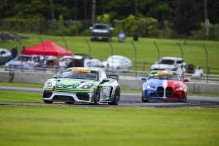 #7 Porsche 718 Cayman GT4 RS Clubsport of Curt Swearingin and Riley Dickinson, ACI Motorsports, GT4 America, Pro-Am, SRO America, Road America, Elkhart Lake, WI, Aug 15 - 17, 2025
 | Fred Hardy Jr. | www.FredHardyPhoto.com &copy;2025 