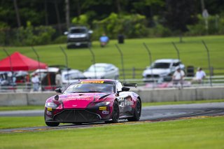 #07 Aston Martin Vantage AMR GT4 of Alex Garcia and Michael Garcia, Skip Barber Racing, GT4 America, Am, SRO America, Road America, Elkhart Lake, WI, Aug 15 - 17, 2025
 | Fred Hardy Jr. | www.FredHardyPhoto.com ©2025 