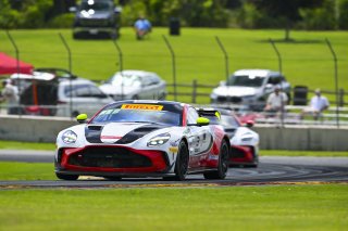 #3 Aston Martin Vantage AMR GT4 EVO of Jesse Webb and Jonathan Neudorf, JMF Motorsports, GT4 America, Silver, SRO America, Road America, Elkhart Lake, WI, Aug 15 - 17, 2025
 | Fred Hardy Jr. | www.FredHardyPhoto.com ©2025 