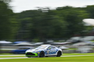 #39 Aston Martin Vantage AMR GT4 of Max Hewitt and Luca Mars, van der Steur Racing, GT4 America, Silver, SRO America, Road America, Elkhart Lake, WI, Aug 15 - 17, 2025
 | Fred Hardy Jr. | www.FredHardyPhoto.com ©2025 