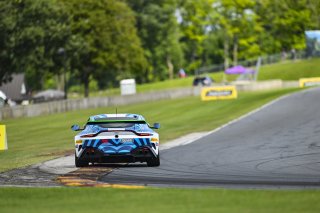 #39 Aston Martin Vantage AMR GT4 of Max Hewitt and Luca Mars, van der Steur Racing, GT4 America, Silver, SRO America, Road America, Elkhart Lake, WI, Aug 15 - 17, 2025
 | Fred Hardy Jr. | www.FredHardyPhoto.com ©2025 