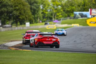 #4 Aston Martin Vantage AMR GT4 EVO of Braydon Arthur and Mike David Ortmann, JMF Motorsports, GT4 America, Silver, SRO America, Road America, Elkhart Lake, WI, Aug 15 - 17, 2025
 | Fred Hardy Jr. | www.FredHardyPhoto.com ©2025 