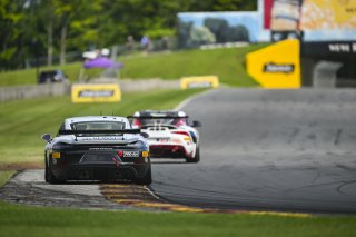#9 Porsche 718 Cayman GT4 RS Clubsport of Dan Sibille and Loek Hartog, ACI Motorsports, GT4 America, Pro-Am, SRO America, Road America, Elkhart Lake, WI, Aug 15 - 17, 2025
 | Fred Hardy Jr. | www.FredHardyPhoto.com ©2025 