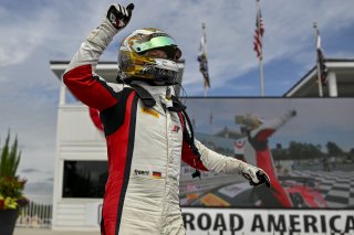 #4 Aston Martin Vantage AMR GT4 EVO of Braydon Arthur and Mike David Ortmann, JMF Motorsports, GT4 America, Silver, SRO America, Road America, Elkhart Lake, WI, Aug 15 - 17, 2025
 | Fred Hardy Jr. | www.FredHardyPhoto.com ©2025 