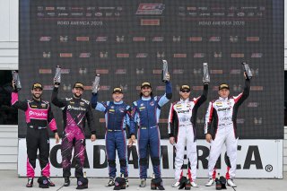 #17 BMW M4 GT4 (G82) of Lucas Catania and Joseph Catania, Rigid Speed Company, GT4 America, Am, SRO America, Road America, Elkhart Lake, WI, Aug 15 - 17, 2025 #07 Aston Martin Vantage AMR GT4 of Alex Garcia and Michael Garcia, Skip Barber Racing, 2025 #72 | Fred Hardy Jr. | www.FredHardyPhoto.com ©2025 