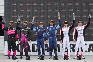 #17 BMW M4 GT4 (G82) of Lucas Catania and Joseph Catania, Rigid Speed Company, GT4 America, Am, SRO America, Road America, Elkhart Lake, WI, Aug 15 - 17, 2025 #07 Aston Martin Vantage AMR GT4 of Alex Garcia and Michael Garcia, Skip Barber Racing, 2025 #72 | Fred Hardy Jr. | www.FredHardyPhoto.com ©2025 