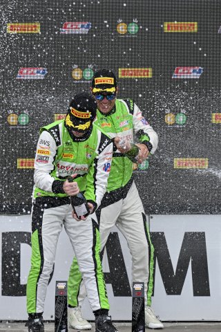 #07 Aston Martin Vantage AMR GT4 of Alex Garcia and Michael Garcia, Skip Barber Racing, GT4 America, Am, SRO America, Road America, Elkhart Lake, WI, Aug 15 - 17, 2025
 | Fred Hardy Jr. | www.FredHardyPhoto.com ©2025 