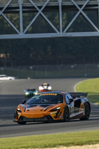 #33 McLaren Artura GT4 of Tony Gaples and Michael Cooper, Blackdog Racing, GT4 America, Pro-Am, SRO America, Barber Motorsports Park, Birmingham, AL, Sept 5 - 7, 2025
 | Fred Hardy Jr. | www.FredHardyPhoto.com ©2025 