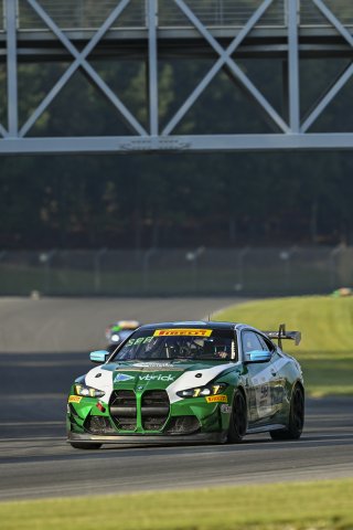#98 BMW M4 GT4 (G82) EVO of Paul Sparta and Michael Kanisczak, Random Vandals Racing, GT4 America, Am, SRO America, Barber Motorsports Park, Birmingham, AL, Sept 5 - 7, 2025
 | Fred Hardy Jr. | www.FredHardyPhoto.com ©2025 