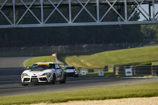 #71 Toyota Gazoo Racing GR Supra GT4 EVO2 of Nicolai Elghanayan and Mads Siljehaug, Marco Polo Motorsports, GT4 America, Silver, SRO America, Barber Motorsports Park, Birmingham, AL, Sept 5 - 7, 2025
 | Fred Hardy Jr. | www.FredHardyPhoto.com &copy;2025 