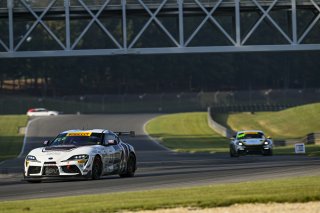 #71 Toyota Gazoo Racing GR Supra GT4 EVO2 of Nicolai Elghanayan and Mads Siljehaug, Marco Polo Motorsports, GT4 America, Silver, SRO America, Barber Motorsports Park, Birmingham, AL, Sept 5 - 7, 2025
 | Fred Hardy Jr. | www.FredHardyPhoto.com &copy;2025 