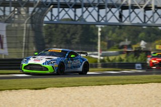 #39 Aston Martin Vantage AMR GT4 EVO of Max Hewitt and Luca Mars, van der Steur Racing, GT4 America, Silver, SRO America, Barber Motorsports Park, Birmingham, AL, Sept 5 - 7, 2025
 | Fred Hardy Jr. | www.FredHardyPhoto.com ©2025 