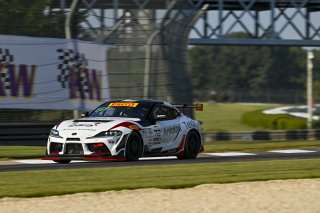 #72 Toyota Gazoo Racing GR Supra GT4 EVO2 of Anthony Geraci and Kenny Schmied, RAFA Racing Team, GT4 America, Am, SRO America, Barber Motorsports Park, Birmingham, AL, Sept 5 - 7, 2025
 | Fred Hardy Jr. | www.FredHardyPhoto.com ©2025 