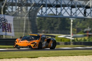 #33 McLaren Artura GT4 of Tony Gaples and Michael Cooper, Blackdog Racing, GT4 America, Pro-Am, SRO America, Barber Motorsports Park, Birmingham, AL, Sept 5 - 7, 2025
 | Fred Hardy Jr. | www.FredHardyPhoto.com ©2025 