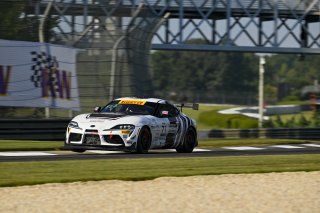 #71 Toyota Gazoo Racing GR Supra GT4 EVO2 of Nicolai Elghanayan and Mads Siljehaug, Marco Polo Motorsports, GT4 America, Silver, SRO America, Barber Motorsports Park, Birmingham, AL, Sept 5 - 7, 2025
 | Fred Hardy Jr. | www.FredHardyPhoto.com &copy;2025 