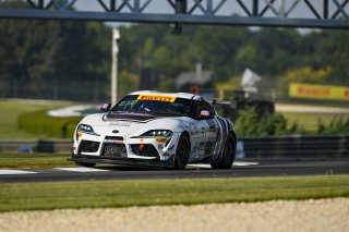 #71 Toyota Gazoo Racing GR Supra GT4 EVO2 of Nicolai Elghanayan and Mads Siljehaug, Marco Polo Motorsports, GT4 America, Silver, SRO America, Barber Motorsports Park, Birmingham, AL, Sept 5 - 7, 2025
 | Fred Hardy Jr. | www.FredHardyPhoto.com &copy;2025 