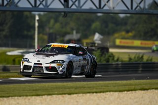 #71 Toyota Gazoo Racing GR Supra GT4 EVO2 of Nicolai Elghanayan and Mads Siljehaug, Marco Polo Motorsports, GT4 America, Silver, SRO America, Barber Motorsports Park, Birmingham, AL, Sept 5 - 7, 2025
 | Fred Hardy Jr. | www.FredHardyPhoto.com &copy;2025 