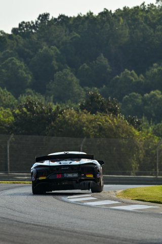 #33 McLaren Artura GT4 of Tony Gaples and Michael Cooper, Blackdog Racing, GT4 America, Pro-Am, SRO America, Barber Motorsports Park, Birmingham, AL, Sept 5 - 7, 2025
 | Fred Hardy Jr. | www.FredHardyPhoto.com ©2025 