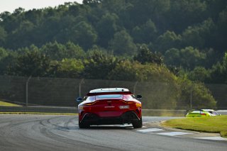 #4 Aston Martin Vantage AMR GT4 EVO of Braydon Arthur and Mike David Ortmann, JMF Motorsports, GT4 America, Silver, SRO America, Barber Motorsports Park, Birmingham, AL, Sept 5 - 7, 2025
 | Fred Hardy Jr. | www.FredHardyPhoto.com ©2025 