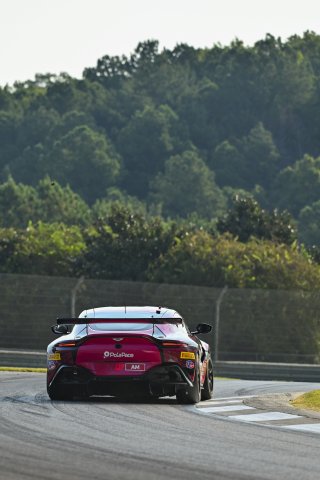 #07 Aston Martin Vantage AMR GT4 of Alex Garcia and Michael Garcia, Skip Barber Racing, GT4 America, Am, SRO America, Barber Motorsports Park, Birmingham, AL, Sept 5 - 7, 2025
 | Fred Hardy Jr. | www.FredHardyPhoto.com ©2025 