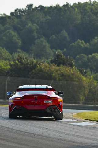 #3 Aston Martin Vantage AMR GT4 EVO of Jesse Webb and Jonathan Neudorf, JMF Motorsports, GT4 America, Silver, SRO America, Barber Motorsports Park, Birmingham, AL, Sept 5 - 7, 2025
 | Fred Hardy Jr. | www.FredHardyPhoto.com ©2025 