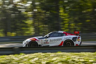 #72 Toyota Gazoo Racing GR Supra GT4 EVO2 of Anthony Geraci and Kenny Schmied, RAFA Racing Team, GT4 America, Am, SRO America, Barber Motorsports Park, Birmingham, AL, Sept 5 - 7, 2025
 | Fred Hardy Jr. | www.FredHardyPhoto.com ©2025 
