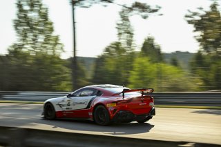 #4 Aston Martin Vantage AMR GT4 EVO of Braydon Arthur and Mike David Ortmann, JMF Motorsports, GT4 America, Silver, SRO America, Barber Motorsports Park, Birmingham, AL, Sept 5 - 7, 2025
 | Fred Hardy Jr. | www.FredHardyPhoto.com ©2025 