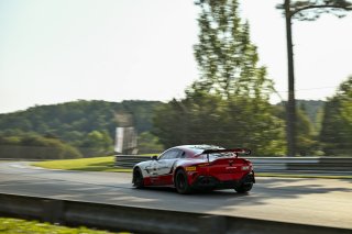 #4 Aston Martin Vantage AMR GT4 EVO of Braydon Arthur and Mike David Ortmann, JMF Motorsports, GT4 America, Silver, SRO America, Barber Motorsports Park, Birmingham, AL, Sept 5 - 7, 2025
 | Fred Hardy Jr. | www.FredHardyPhoto.com ©2025 