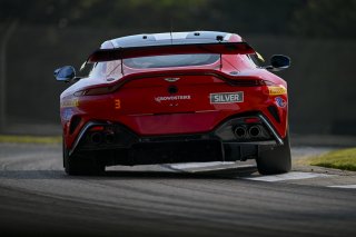 #3 Aston Martin Vantage AMR GT4 EVO of Jesse Webb and Jonathan Neudorf, JMF Motorsports, GT4 America, Silver, SRO America, Barber Motorsports Park, Birmingham, AL, Sept 5 - 7, 2025
 | Fred Hardy Jr. | www.FredHardyPhoto.com ©2025 