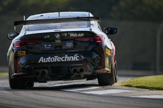 #53 BMW M4 GT4 (G82) EVO of Tyler Stone and Matt Million, Auto Technic Racing, GT4 America, Pro-Am, SRO America, Barber Motorsports Park, Birmingham, AL, Sept 5 - 7, 2025
 | Fred Hardy Jr. | www.FredHardyPhoto.com ©2025 