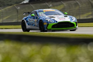 #39 Aston Martin Vantage AMR GT4 EVO of Max Hewitt and Luca Mars, van der Steur Racing, GT4 America, Silver, SRO America, Barber Motorsports Park, Birmingham, AL, Sept 5 - 7, 2025
 | Fred Hardy Jr. | www.FredHardyPhoto.com ©2025 