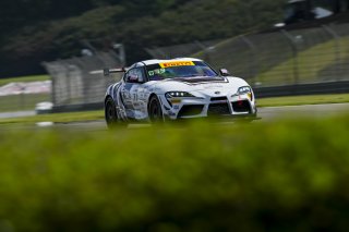 #71 Toyota Gazoo Racing GR Supra GT4 EVO2 of Nicolai Elghanayan and Mads Siljehaug, Marco Polo Motorsports, GT4 America, Silver, SRO America, Barber Motorsports Park, Birmingham, AL, Sept 5 - 7, 2025
 | Fred Hardy Jr. | www.FredHardyPhoto.com &copy;2025 