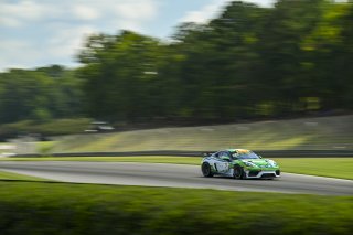 #7 Porsche 718 Cayman GT4 RS Clubsport of Curt Swearingin and Riley Dickinson, ACI Motorsports, GT4 America, Pro-Am, SRO America, Barber Motorsports Park, Birmingham, AL, Sept 5 - 7, 2025
 | Fred Hardy Jr. | www.FredHardyPhoto.com ©2025 