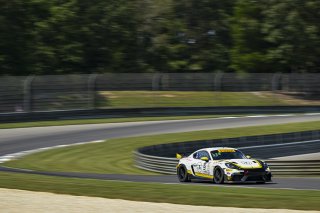 #9 Porsche 718 Cayman GT4 RS Clubsport of Dan Sibille and Loek Hartog, ACI Motorsports, GT4 America, Pro-Am, SRO America, Barber Motorsports Park, Birmingham, AL, Sept 5 - 7, 2025
 | Fred Hardy Jr. | www.FredHardyPhoto.com ©2025 