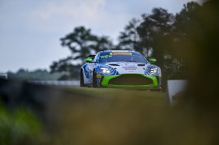 #39 Aston Martin Vantage AMR GT4 EVO of Max Hewitt and Luca Mars, van der Steur Racing, GT4 America, Silver, SRO America, Barber Motorsports Park, Birmingham, AL, Sept 5 - 7, 2025
 | Fred Hardy Jr. | www.FredHardyPhoto.com ©2025 