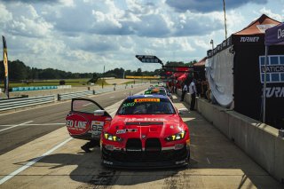 #82 BMW M4 GT4 (G82) EVO of James Walker Jr. and Tyler McQuarrie, BimmerWorld Racing, GT4 America, Pro-Am, SRO America, Barber Motorsports Park, Birmingham, AL, Sept 5 - 7, 2025
 | Fred Hardy Jr. | www.FredHardyPhoto.com ©2025