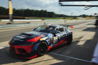#68 Toyota Gazoo Racing GR Supra GT4 EVO2 of Tyler Gonzalez and Gresham Wagner, RAFA Racing Team, GT4 America, Silver, SRO America, Barber Motorsports Park, Birmingham, AL, Sept 5 - 7, 2025
 | Fred Hardy Jr. | www.FredHardyPhoto.com ©2025