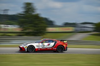 #3 Aston Martin Vantage AMR GT4 EVO of Jesse Webb and Jonathan Neudorf, JMF Motorsports, GT4 America, Silver, SRO America, Barber Motorsports Park, Birmingham, AL, Sept 5 - 7, 2025
 | Fred Hardy Jr. | www.FredHardyPhoto.com ©2025 