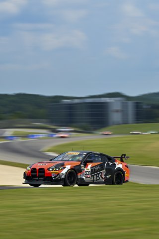 #606 BMW M4 GT4 (G82) EVO of Allen Patten and Laura Hayes, Thunder Bunny Racing, GT4 America, Am, SRO America, Barber Motorsports Park, Birmingham, AL, Sept 5 - 7, 2025
 | Fred Hardy Jr. | www.FredHardyPhoto.com ©2025 