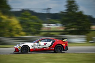 #3 Aston Martin Vantage AMR GT4 EVO of Jesse Webb and Jonathan Neudorf, JMF Motorsports, GT4 America, Silver, SRO America, Barber Motorsports Park, Birmingham, AL, Sept 5 - 7, 2025
 | Fred Hardy Jr. | www.FredHardyPhoto.com ©2025 