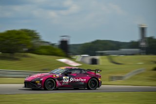 #07 Aston Martin Vantage AMR GT4 of Alex Garcia and Michael Garcia, Skip Barber Racing, GT4 America, Am, SRO America, Barber Motorsports Park, Birmingham, AL, Sept 5 - 7, 2025
 | Fred Hardy Jr. | www.FredHardyPhoto.com ©2025 