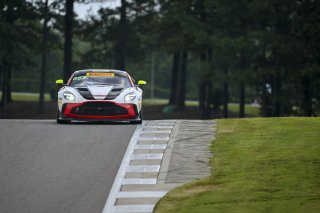 #4 Aston Martin Vantage AMR GT4 EVO of Braydon Arthur and Mike David Ortmann, JMF Motorsports, GT4 America, Silver, SRO America, Barber Motorsports Park, Birmingham, AL, Sept 5 - 7, 2025
 | Fred Hardy Jr. | www.FredHardyPhoto.com ©2025 